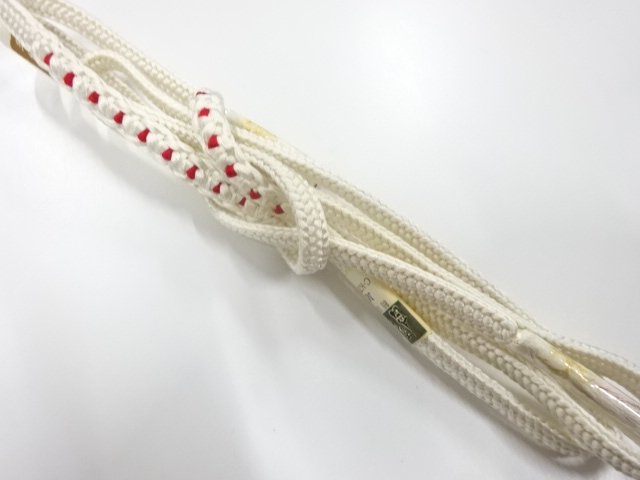 未使用品　正絹　手組帯締め